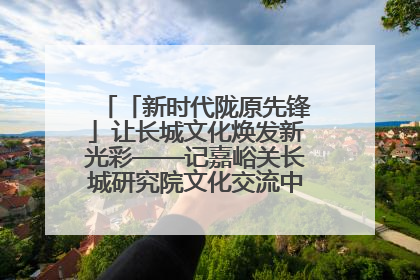 「新时代陇原先锋」让长城文化焕发新光彩——记嘉峪关长城研究院文化交流中心干部张晓燕