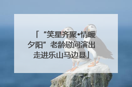 “笑星齐聚•情暖夕阳”老龄慰问演出走进乐山马边县