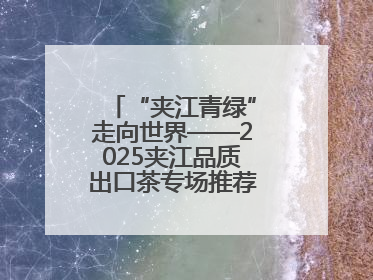 “夹江青绿”走向世界——2025夹江品质出口茶专场推荐会于成都启幕
