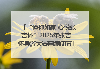 “懂你如家 心悦张吉怀”2025年张吉怀导游大赛圆满闭幕