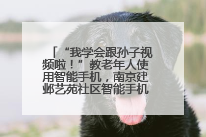 “我学会跟孙子视频啦！”教老年人使用智能手机，南京建邺艺苑社区智能手机课堂圆满落幕