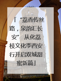 “荔香传丝路，泉韵汇长安” 从化荔枝文化季西安行开启双城甜蜜新篇