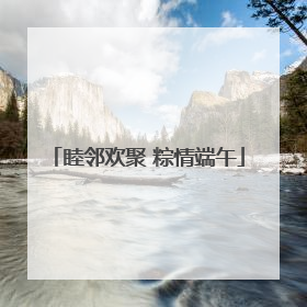 睦邻欢聚 粽情端午