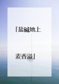 盐碱地上麦香溢