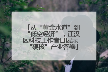 从“黄金水道”到“低空经济”，江汉区科技工作者日展示“硬核”产业答卷