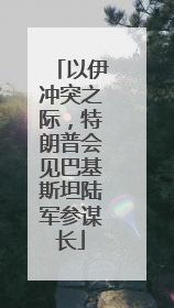 以伊冲突之际，特朗普会见巴基斯坦陆军参谋长
