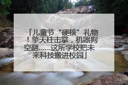 儿童节“硬核”礼物！擎天柱击掌，机器狗空翻……这所学校把未来科技搬进校园