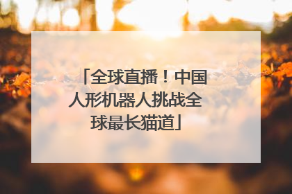 全球直播！中国人形机器人挑战全球最长猫道