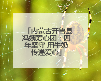 内蒙古开鲁县冯姨爱心团：四年坚守 用牛奶传递爱心