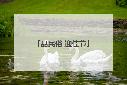 品民俗 迎佳节