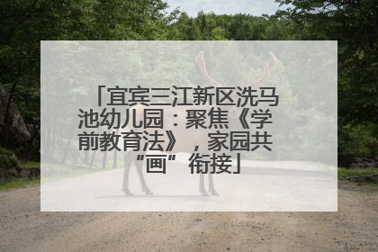 宜宾三江新区洗马池幼儿园：聚焦《学前教育法》，家园共“画”衔接