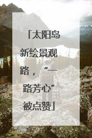太阳岛新绘景观路，“一路芳心”被点赞