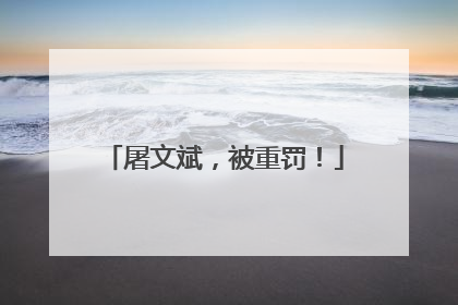 屠文斌，被重罚！