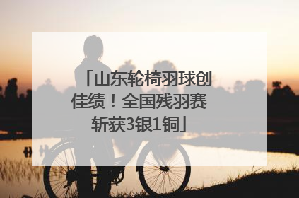 山东轮椅羽球创佳绩！全国残羽赛斩获3银1铜