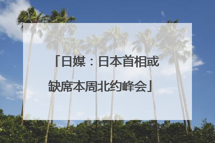 日媒：日本首相或缺席本周北约峰会