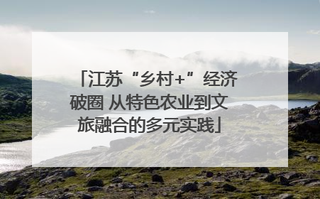江苏“乡村+”经济破圈 从特色农业到文旅融合的多元实践