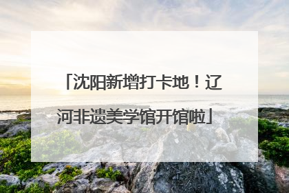 沈阳新增打卡地！辽河非遗美学馆开馆啦