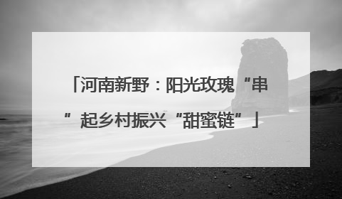 河南新野：阳光玫瑰“串”起乡村振兴“甜蜜链”