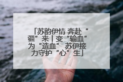 苏韵伊情 奔赴“疆”来丨变“输血”为“造血” 苏伊接力守护“心”生