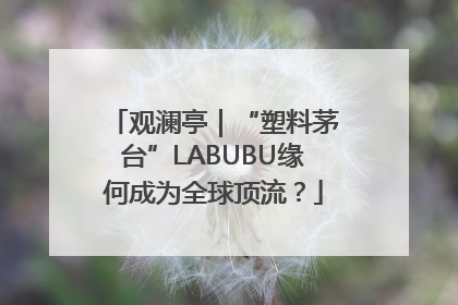 观澜亭｜“塑料茅台”LABUBU缘何成为全球顶流？