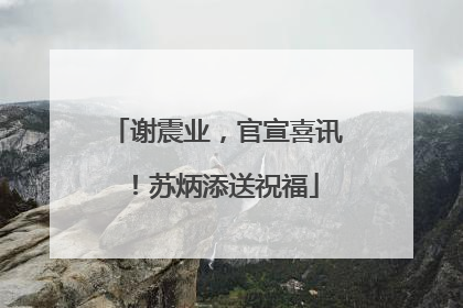 谢震业，官宣喜讯！苏炳添送祝福