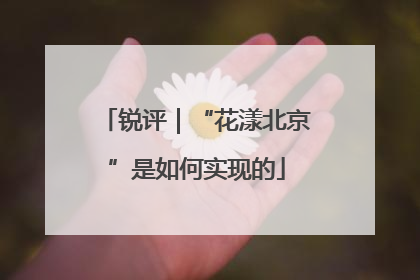 锐评｜“花漾北京”是如何实现的