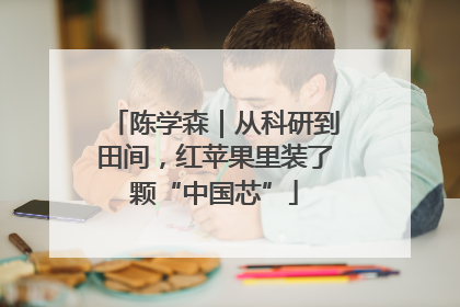 陈学森｜从科研到田间，红苹果里装了颗“中国芯”