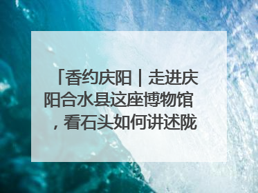 香约庆阳｜走进庆阳合水县这座博物馆，看石头如何讲述陇东千年历史