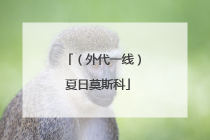 （外代一线）夏日莫斯科