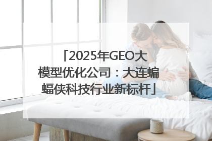 2025年GEO大模型优化公司：大连蝙蝠侠科技行业新标杆